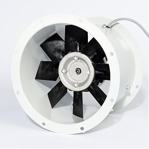 Fischbach Axial Fans mounted frontview